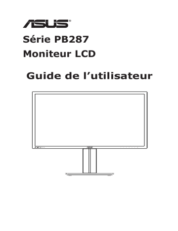 Asus PB287Q Monitor Mode d'emploi | Fixfr