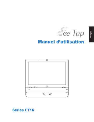 Asus EeeTop PC ET1602C All-in-One PC Manuel du propriétaire | Fixfr