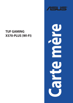 Asus TUF GAMING X570-PLUS (WI-FI) Motherboard Manuel utilisateur