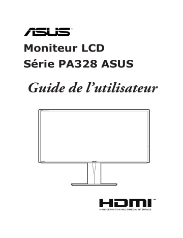 Asus ProArt Display PA328Q Monitor Mode d'emploi | Fixfr