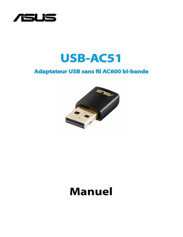 Asus USB-AC51 4G LTE / 3G Router Manuel utilisateur | Fixfr
