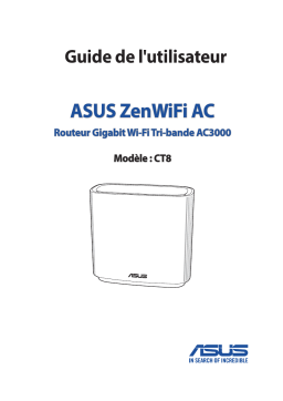 Asus ZenWiFi AC (CT8) 4G LTE / 3G Router Manuel utilisateur