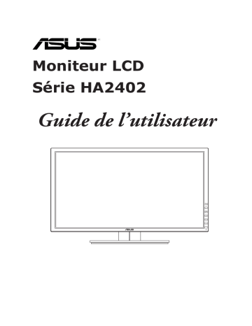 Asus HA2402 Health Care Display Mode d'emploi | Fixfr