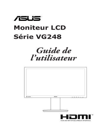 Asus VG248QE Monitor Mode d'emploi | Fixfr