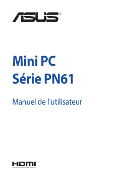 Asus Mini PC PN61S Mini PC Manuel utilisateur