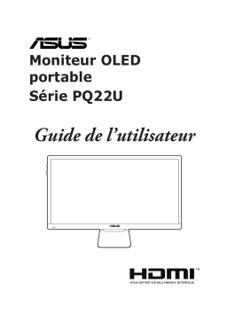 Asus ProArt Display PQ22UC Monitor Mode d'emploi