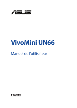 Asus UN66 Mini PC Manuel utilisateur