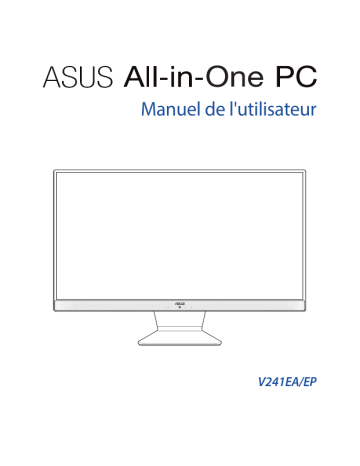 V241 (11th Gen Intel) | Asus AIO V241EA All-in-One PC Manuel utilisateur | Fixfr