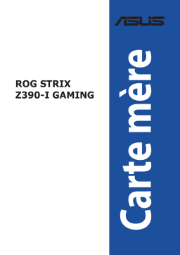 Asus ROG STRIX Z390-I GAMING Aura Sync accessory Manuel utilisateur