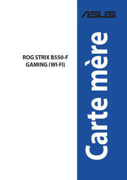 Asus ROG STRIX B550-F GAMING (WI-FI) Aura Sync accessory Manuel utilisateur