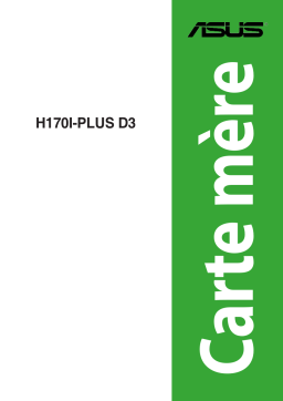 Asus H170I-PLUS D3 Motherboard Manuel utilisateur