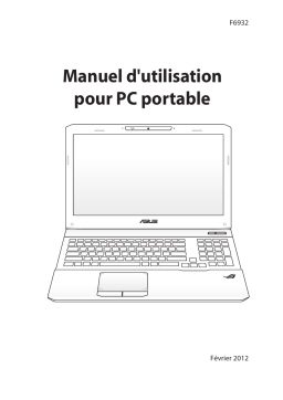 Asus ROG G55VW Laptop Manuel utilisateur