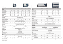 STUDER AJ SERIES Fiche technique