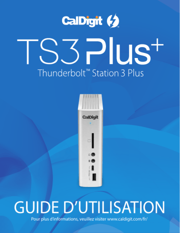 CalDigit TS3 Plus Manuel utilisateur | Fixfr