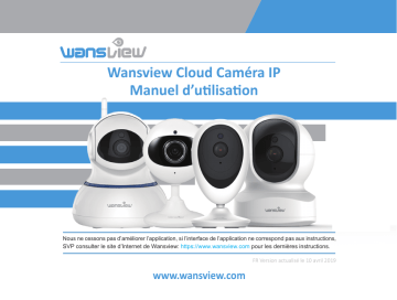 Wansview Q3S Caméra intérieure Manuel utilisateur | Fixfr