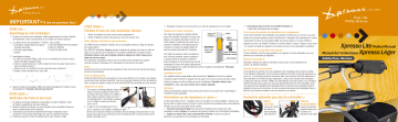 Evolution Technologies XP Lite CF Walker Manuel du propriétaire | Fixfr