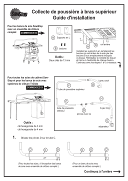 SawStop TSA-ODC Mode d'emploi