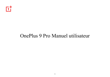 OnePlus 9 Pro Mode d'emploi | Fixfr
