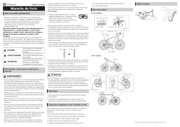 Shimano BL-4600 Levier de frein Manuel utilisateur