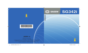 Sagem SG342I Manuel du propriétaire | Fixfr