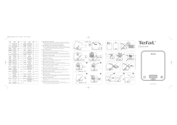 Tefal OPTISS Manuel du propriétaire | Fixfr