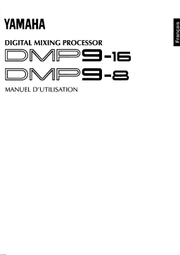 Yamaha DMP9 Manuel du propriétaire