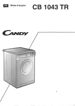Candy CB 1043 TR : Assistance IA & PDF