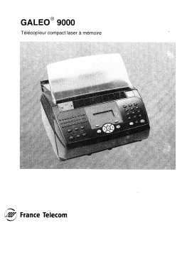 FRANCE TELECOM GALEO 9000 Manuel du propriétaire