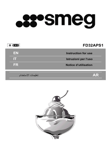 Smeg FD32APS1 Manuel du propriétaire | Fixfr