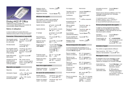 Ericsson Dialog 4422 IP Office Manuel du propriétaire