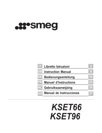 Smeg KSET96 Manuel du propriétaire | Fixfr