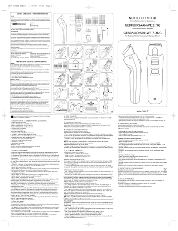 CALOR TN 8010 Manuel du propriétaire | Fixfr