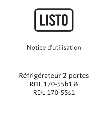 CAL170-60B1 | CAL170-60b2 | CML50-45b1 | Listo CTL85-50b1 Manuel du propriétaire | Fixfr