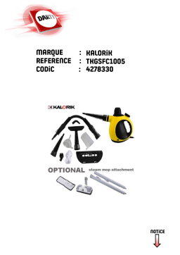 KALORIK SFC1005 Manuel du propriétaire