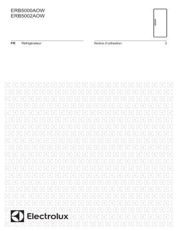 ERB5000AOW | ERB29233X | ENN2852AOW | Electrolux ERN2201BOW Manuel du propriétaire | Fixfr