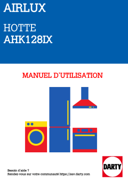 AIRLUX AHK128IX Manuel du propriétaire