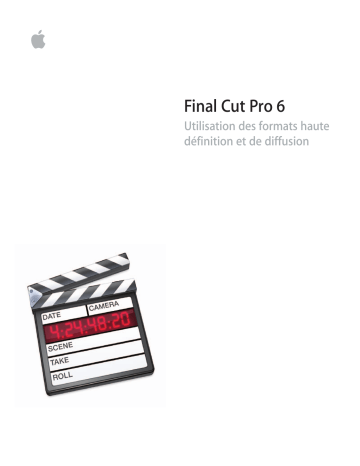 Apple Final Cut Pro 6 Manuel du propriétaire | Fixfr