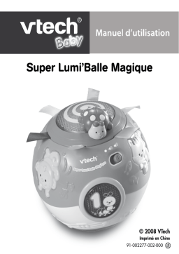 VTech SUPER LUMI BALLE MAGIQUE Manuel du propriétaire