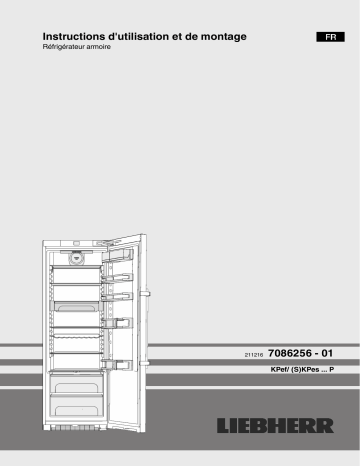 Liebherr SBSES8473-20 Manuel du propriétaire | Fixfr