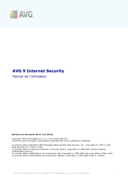 AVG INTERNET SECURITY 9.0 Manuel du propriétaire