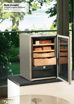 Liebherr ZKES 453 HUMIDOR Manuel du propriétaire