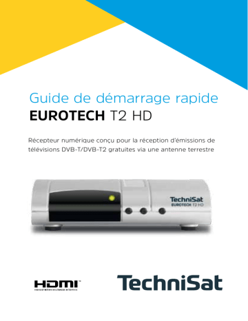 DIGIT S3 HD | TechniSat DIGIPAL T2 DVR Manuel du propriétaire | Fixfr
