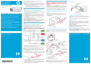 HP STORAGEWORKS DAT 160 SAS TAPE DRIVE Manuel du propriétaire | Fixfr