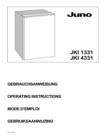 Juno JKI4331 Manuel du propriétaire | Fixfr