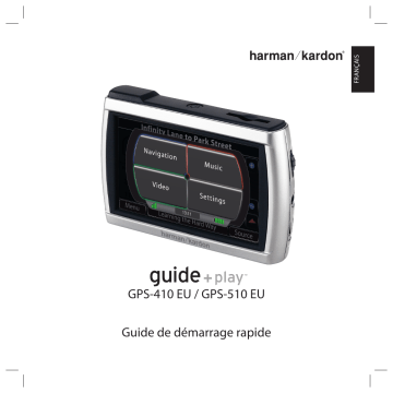 GPS-410 [GPS-410EU] | Harman Kardon GPS-510 [GPS-510EU] Manuel du propriétaire | Fixfr