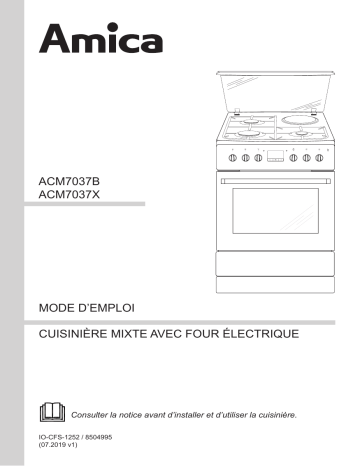 ACI315B | ACG113B | AO 2007 X | EB65212 | Amica ACM7037B Manuel du propriétaire | Fixfr