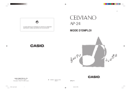 Casio Celviano AP-24 Manuel du propriétaire