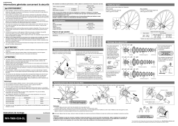 Shimano WH-7900-C24-CL Manuel du propriétaire