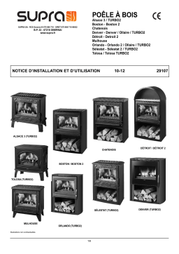 SUPRA Alsace 3 et Boston : Notice d'Installation | AI Chat