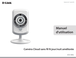 D-Link DCS-942L Manuel du propriétaire